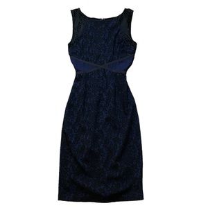 Anthropologie Moulinette Soeurs Dress Size 2 Navy & Black